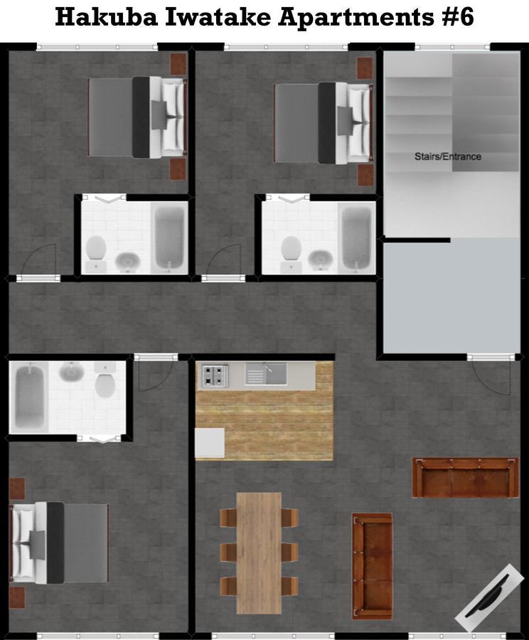 Hakuba Iwatake Apartments Bagian luar foto